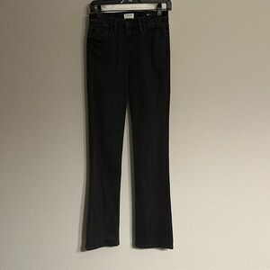 FRAME Le Mini Boot black jeans 
Size 26 
New Jeans
Don’t fit 
Smoke & pet free